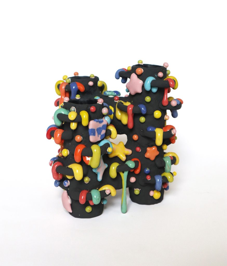 Multicolour Multi-vase