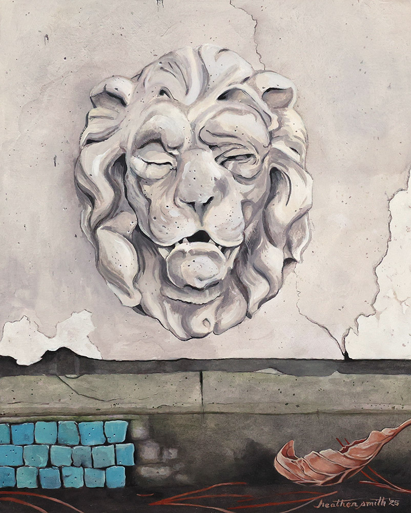 "Sneaking a peek at inevitability" by Heather Smith