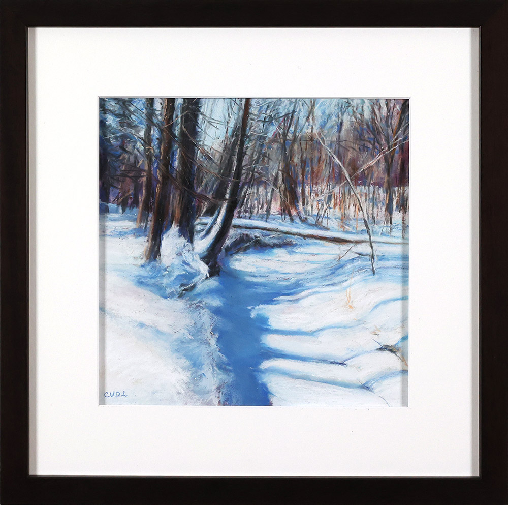 "Blue Winter Shadows" by Cathy Lorraway