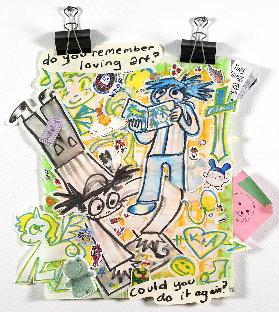 "do you remember loving art?" by Kento Cady